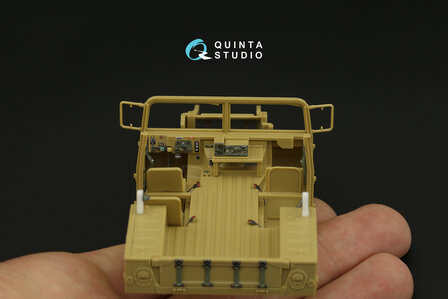 Quinta Studio QD48310 - HUMVEE family 3D-Printed &amp; coloured Interior on decal paper (for Tamiya kit)