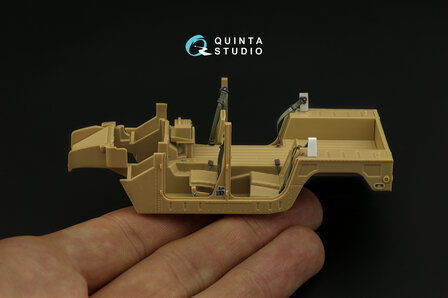 Quinta Studio QD48310 - HUMVEE family 3D-Printed &amp; coloured Interior on decal paper (for Tamiya kit)