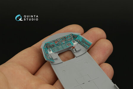 Quinta Studio QD48339 - Mi-8MT 3D-Printed &amp; coloured Interior on decal paper (for Zvezda kit) - 1:48