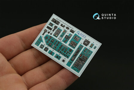 Quinta Studio QDS-35077 - Ka-29 3D-Printed &amp; coloured Interior on decal paper (for Trumpeter kit) - Small Version  - 1:35