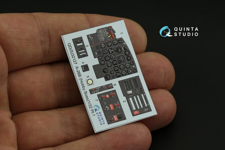 Quinta Studio QDS-32127 - A-26B 3D-Printed &amp; coloured Interior on decal paper (Hobby Boss) - Small Version  - 1:32