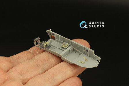 Quinta Studio QD72052 - Fw 189A 3D-Printed &amp; coloured Interior on decal paper (For ICM kit)  - 1:72