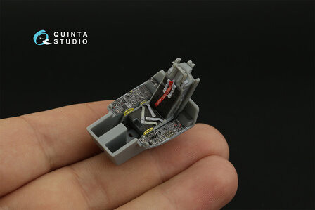 Quinta Studio QD48361 - A-10C 3D-Printed &amp; coloured Interior on decal paper (for Hobby Boss kit)  - 1:48