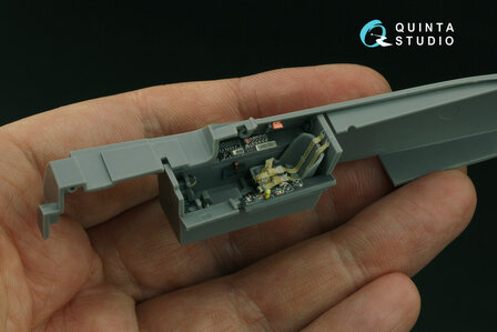 Quinta Studio QD48269 - Fw 190A-8 3D-Printed &amp; coloured Interior on decal paper (for Tamiya kit)  - 1:48