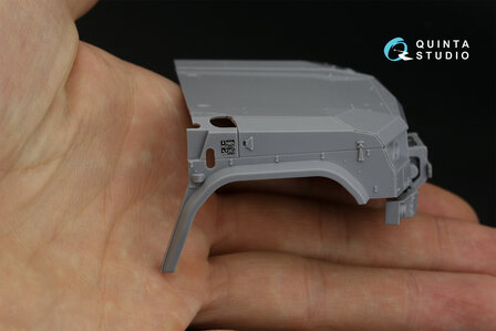 Quinta Studio QD35079 - K-4386 Typhoon VDV 3D-Printed &amp; coloured Interior on decal paper (for Zvezda kit)  - 1:35