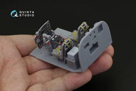 Quinta Studio QD32127 - A-26B 3D-Printed &amp; coloured Interior on decal paper (for Hobby Boss kit)  - 1:32