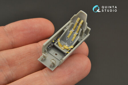 Quinta Studio QD48271 - Hs 129B-2 3D-Printed &amp; coloured Interior on decal paper (for Hasegawa) - 1:48