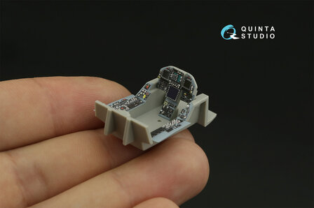 Quinta Studio QD48278 - F/A-18A++ 3D-Printed &amp; coloured Interior on decal paper (for HobbyBoss kit) - 1:48