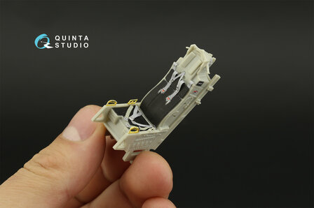 Quinta Studio QD32157 - F-15C Late/F-15J late 3D-Printed &amp; coloured Interior on decal paper (for Tamiya kit) - 1:32