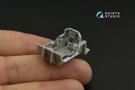 Quinta Studio QDS-48277 - F/A-18? 3D-Printed &amp; coloured Interior on decal paper (for HobbyBoss kit) - Small Version - 1:48