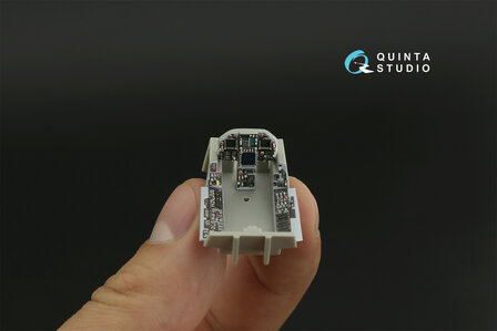 Quinta Studio QDS-48277 - F/A-18? 3D-Printed &amp; coloured Interior on decal paper (for HobbyBoss kit) - Small Version - 1:48