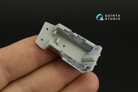 Quinta Studio QD48279 - F/A-18C early 3D-Printed &amp; coloured Interior on decal paper (for HobbyBoss) - 1:48