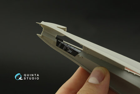 Quinta Studio QD48280 - F/A-18C late 3D-Printed &amp; coloured Interior on decal paper (for HobbyBoss) - 1:48