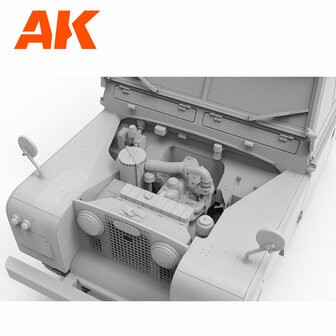 AK35013 - Land Rover 88 Series IIA Station Wagon - 1:35 - [AK Interactive]