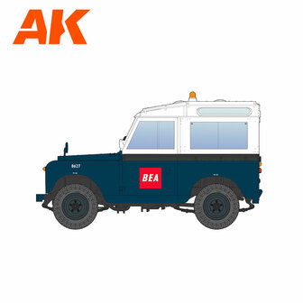 AK35013 - Land Rover 88 Series IIA Station Wagon - 1:35 - [AK Interactive]