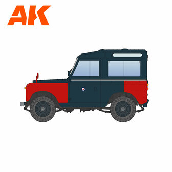 AK35013 - Land Rover 88 Series IIA Station Wagon - 1:35 - [AK Interactive]