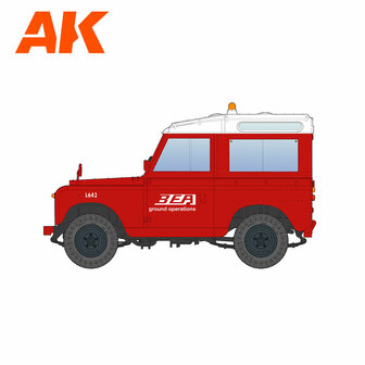 AK35013 - Land Rover 88 Series IIA Station Wagon - 1:35 - [AK Interactive]