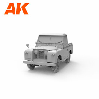 AK35014 - Land Rover 88 Series IIA Crane-Tow Truck - 1:35 - [AK Interactive]