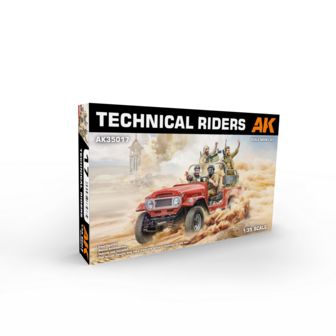 AK35017 - Technical Riders - 1:35 - [AK Interactive]