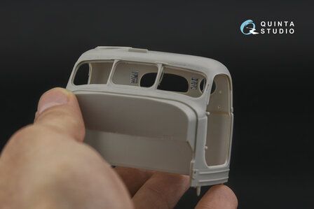 Quinta Studio QD35080 - AT-T/BTM-3 3D-Printed &amp; coloured Interior on decal paper (for Trumpeter kit) - 1:35