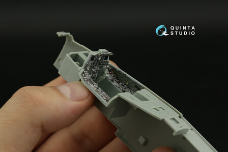 Quinta Studio QD48323 - A-10C 3D-Printed &amp; coloured Interior on decal paper (for Academy kit) - 1:48