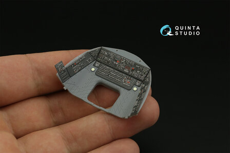 Quinta Studio QDS-48383 - Mi-17 3D-Printed &amp; coloured Interior on decal paper (for Trumpeter kit) - Small Version - 1:48