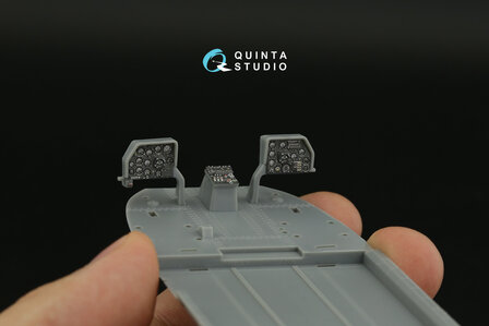 Quinta Studio QDS-48383 - Mi-17 3D-Printed &amp; coloured Interior on decal paper (for Trumpeter kit) - Small Version - 1:48