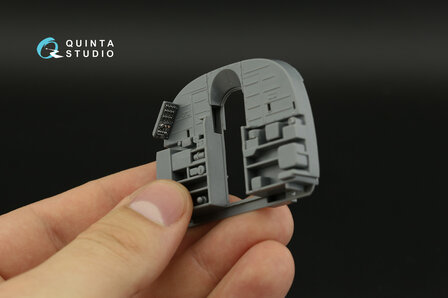 Quinta Studio QDS-48381 - Mi-17 3D-Printed &amp; coloured Interior on decal paper (for AMK kit) - Small Version - 1:48