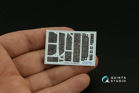 Quinta Studio QDS-48381 - Mi-17 3D-Printed &amp; coloured Interior on decal paper (for AMK kit) - Small Version - 1:48