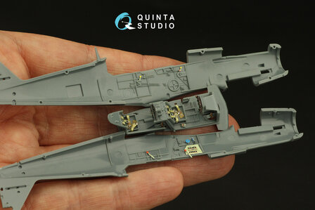 Quinta Studio QD72064 - Avia CS-199 3D-Printed &amp; coloured Interior on decal paper (for Eduard kit) - 1:72