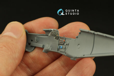 Quinta Studio QD72063 - Avia S-199 3D-Printed &amp; coloured Interior on decal paper (for Eduard kit) - 1:72