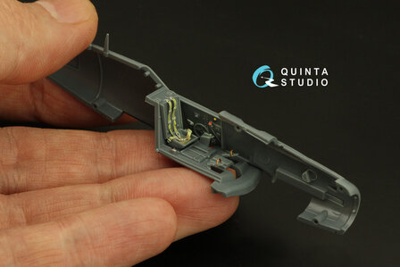 Quinta Studio QD72063 - Avia S-199 3D-Printed &amp; coloured Interior on decal paper (for Eduard kit) - 1:72