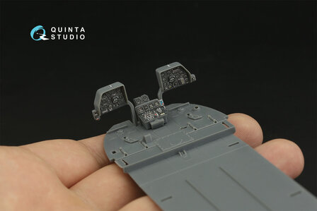 Quinta Studio QD48381 - Mi-17 3D-Printed &amp; coloured Interior on decal paper (for AMK kit) - 1:48