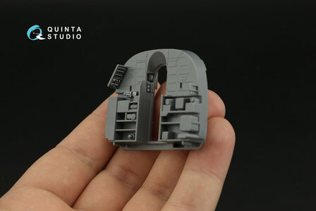 Quinta Studio QD48381 - Mi-17 3D-Printed &amp; coloured Interior on decal paper (for AMK kit) - 1:48