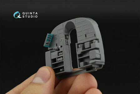 Quinta Studio QD48380 - Mi-8MT 3D-Printed &amp; coloured Interior on decal paper (for AMK kit) - 1:48