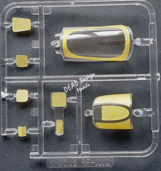 Dead Design Models VM48029 - RF-101 C/G/H Voodoo Canopy Mask (For Kitty Hawk kit) - 1:48