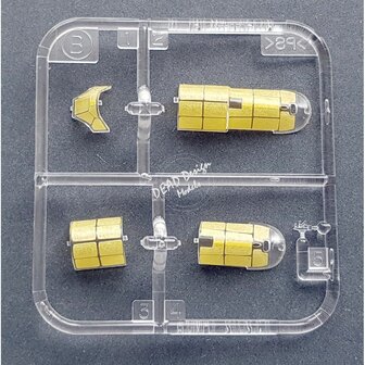 Dead Design Models VM72040 - A6M2/3 Reisen Canopy Mask (For Tamiya kit) - 1:72