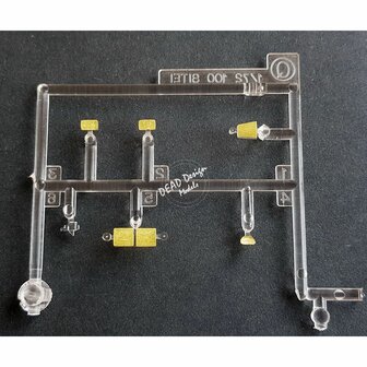 Dead Design Models VM72049 - Ki-46 III Dinah Canopy Mask (For Hasegawa kit) - 1:72