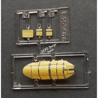 Dead Design Models VM72050 - Ki-51 Sonia Canopy Mask (For Hasegawa kit) - 1:72