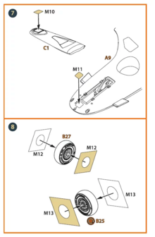 Clear Prop Models CPA72087 - TB.2 PE parts and painting mask x2 set for CP kits - 1:72