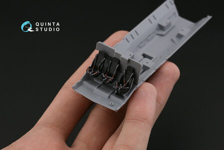 Quinta Studio QR72011 - MRAP Typhoon Family belts, for  3 seats, 3D-Printed &amp; coloured on decal paper (all kits) - 1:72