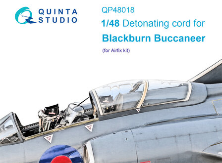 Quinta Studio QP48018 - Blackburn Buccaneer Detonating cord&nbsp;(Airfix) - 1:48