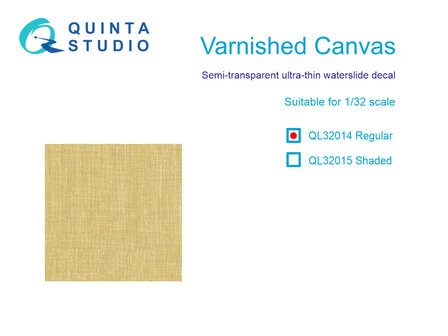 Quinta Studio QL32014 - Varnished Canvas, regular - 1:32