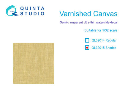 Quinta Studio QL32015 - Varnished Canvas, shaded - 1:32