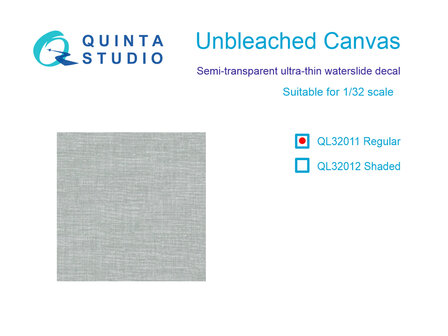 Quinta Studio QL32011 - Unbleached Canvas, regular - 1:32