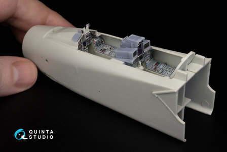 Quinta Studio QDS+48263 - Tornado GR.4 3D-Printed &amp; coloured Interior on decal paper (for Revell kit) (with 3D-printed resin parts) - Small Version - 1:48