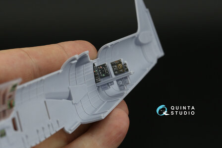 Quinta Studio QDS-48378 - Bristol Blenheim Mk.I 3D-Printed &amp; coloured Interior on decal paper (for Airfix kit) - Small Version - 1:48