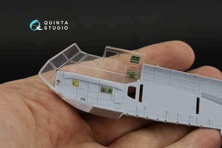 Quinta Studio QDS-48378 - Bristol Blenheim Mk.I 3D-Printed &amp; coloured Interior on decal paper (for Airfix kit) - Small Version - 1:48