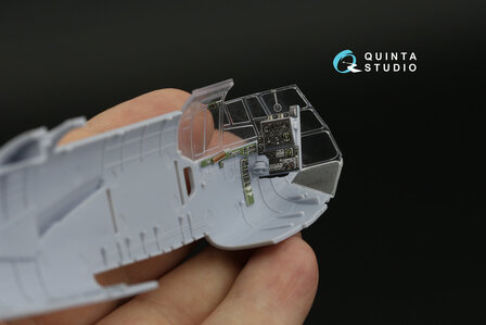 Quinta Studio QDS-48378 - Bristol Blenheim Mk.I 3D-Printed &amp; coloured Interior on decal paper (for Airfix kit) - Small Version - 1:48