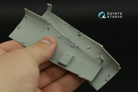 Quinta Studio QDS-48323 - A-10C 3D-Printed &amp; coloured Interior on decal paper (for Academy kit) - Small Version - 1:48